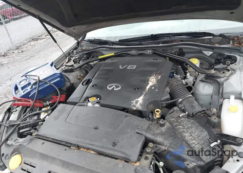 2002 Infiniti Q45 Luxury from USA, damaged, VIN JNKBF01A92M004329